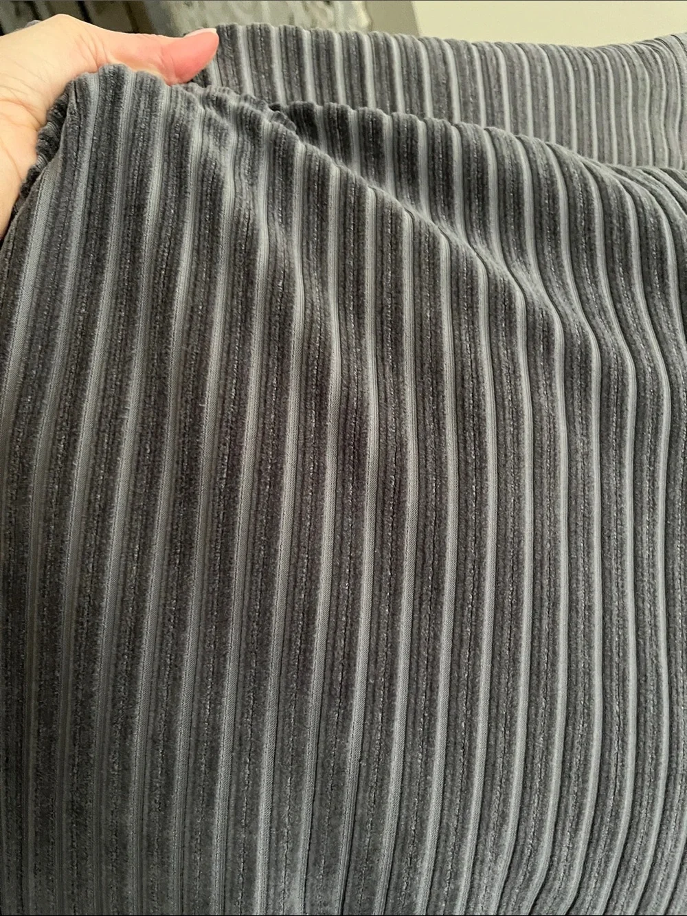 Pier 1 Imports- Set of 2 Textured Ribbed Throw Pillows